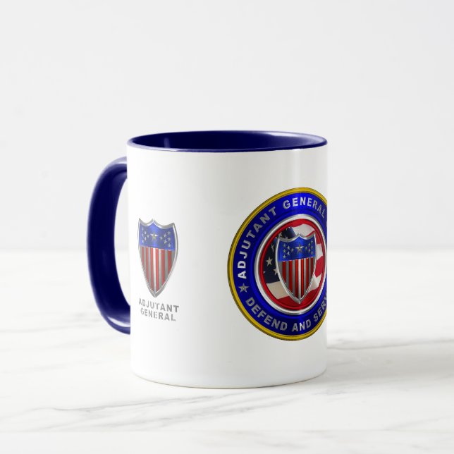 Adjutant General Corps  Mug (Front Left)