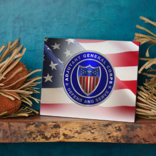 Adjutant General Corps  Plaque