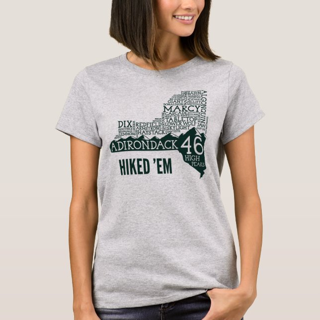 ADK46 Hiked Women's T-Shirt (Front)