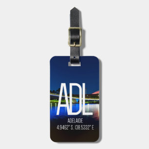 ADL Adelaide luggage tag
