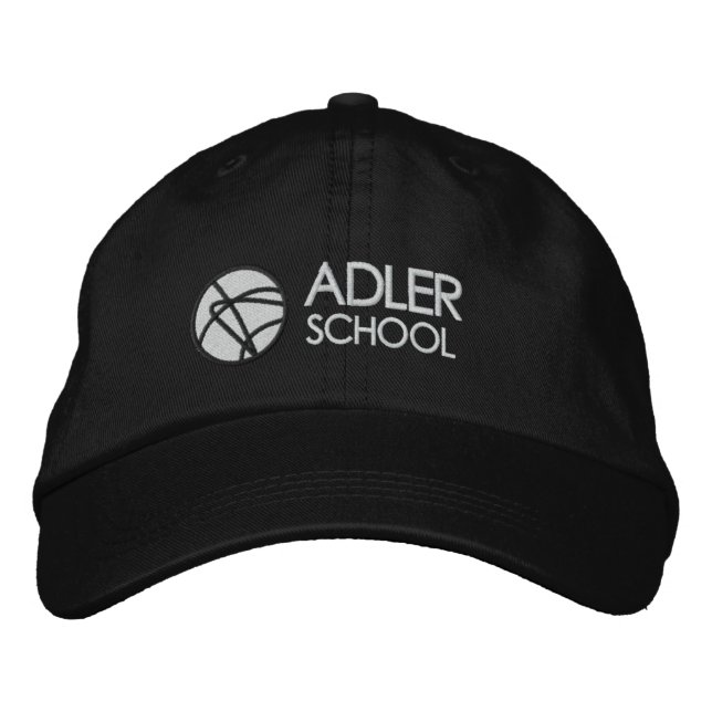 Adler School Embroidered Hat 2 (Front)