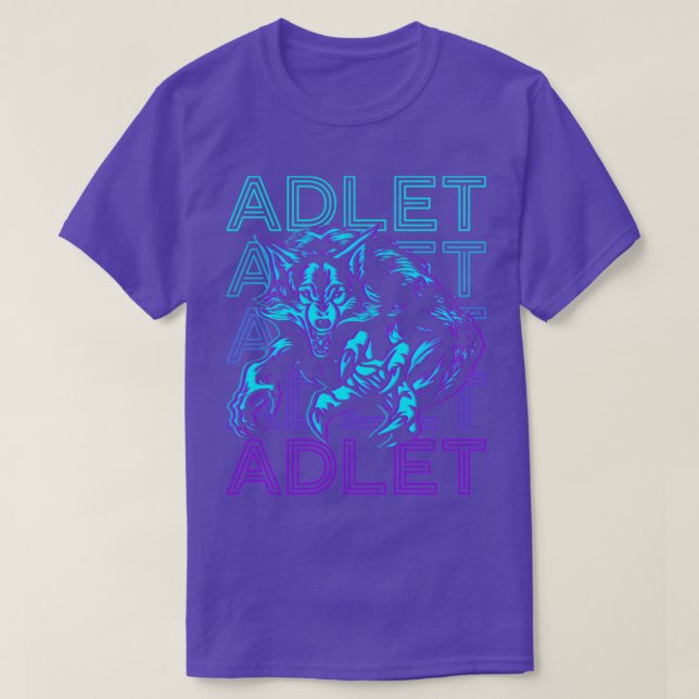 Adlet Inuit Mythology Retro Adlet Gift T-Shirt (Design Front)