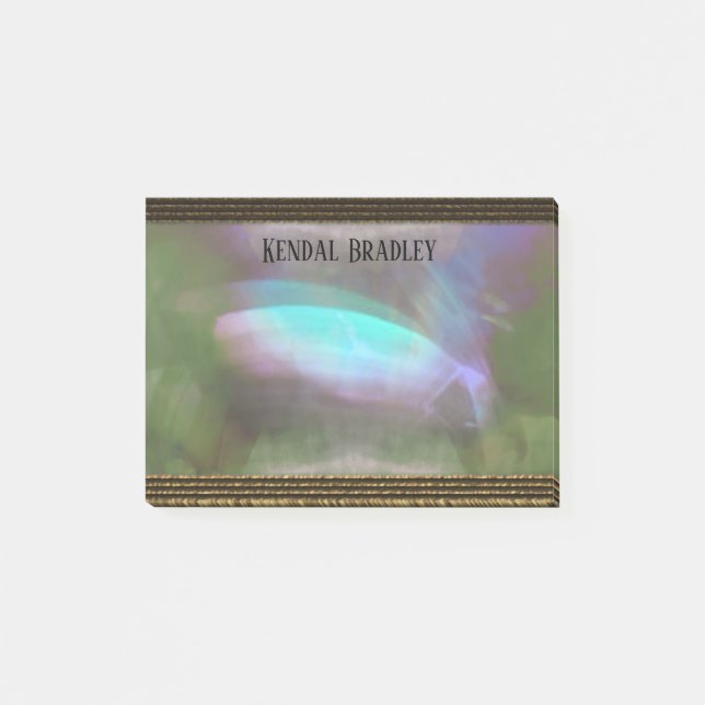 Admenia Kendal Unique Monogram Post-it Notes (Front)