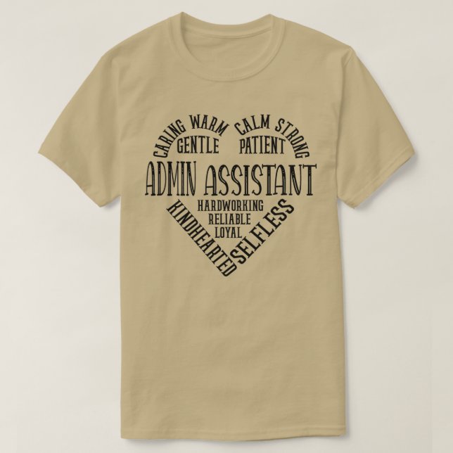 Admin assistant 1 T-Shirt (Design Front)