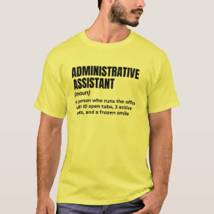 Admin Humour: Gift for the Real Boss T-Shirt