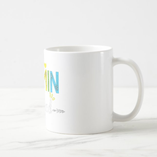 Admin Squad Office Staff Group Team Back To School Coffee Mug (Right)