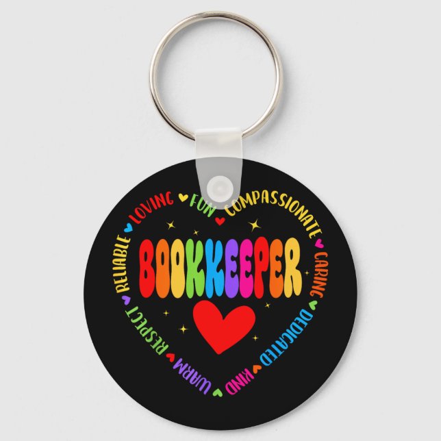 Admin squad school assistant principal school key ring (Front)