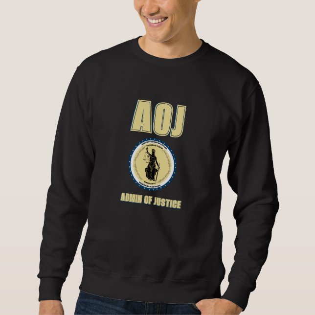 Administration of Justice Crewneck Sweatshirt (Front)