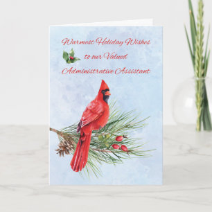 Administrative Assistant Appreciation Business  Card