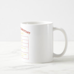 Administrative Assistant Hourly Rate Employee Coffee Mug