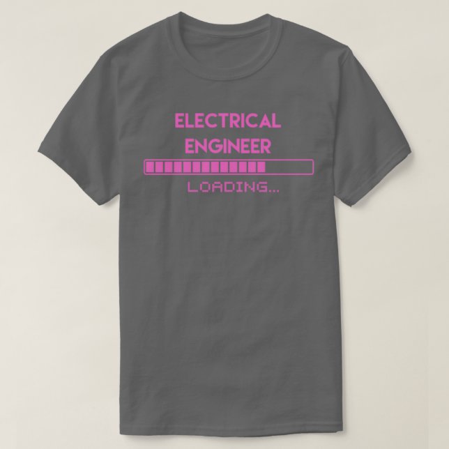 Administrative Assistant Loading Pink Classic TShi T-Shirt (Design Front)