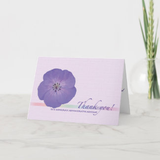 Administrative Assistants Admin Pro Day Thank You Card
