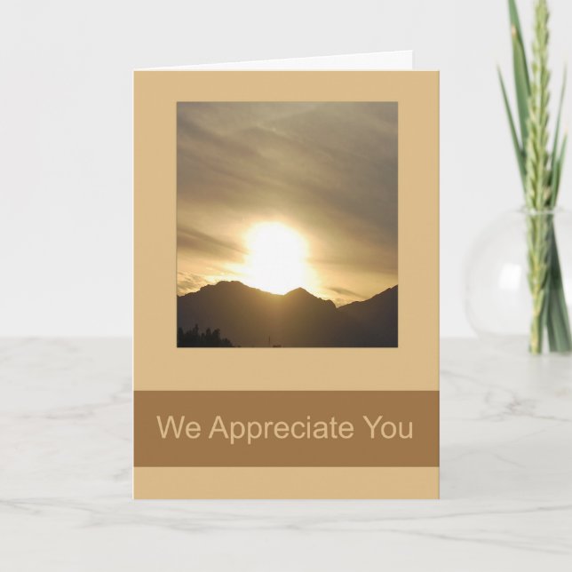 Administrative Day Card (Front)