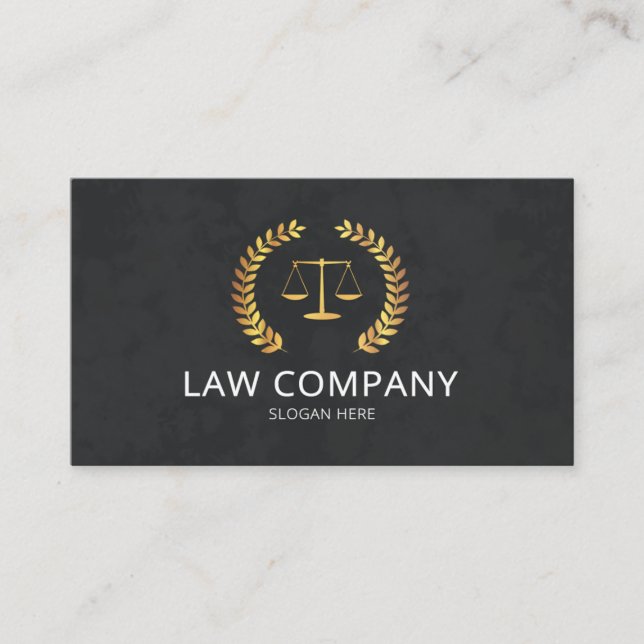 Administrative Law Judge law Business Card (Front)