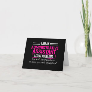 Administrative Professional Assistant Day Card