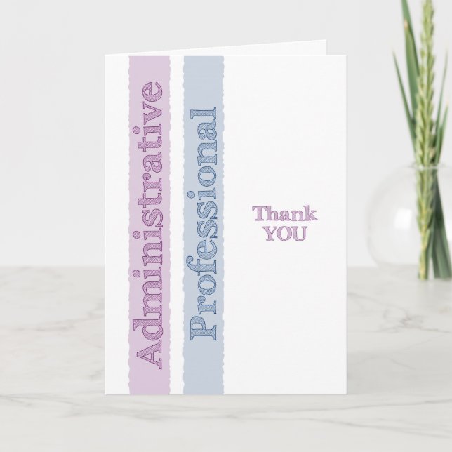 Administrative Professionals Day Card (Front)