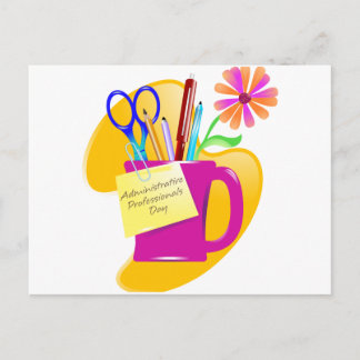 Administrative Professionals Day Design Postcard