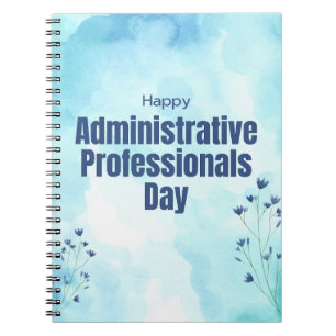 Administrative Professionals Day Notebook