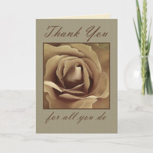 Administrative Professionals Day Thank You Card