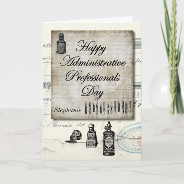 Administrative Professionals Day Thank You Custom (Front)