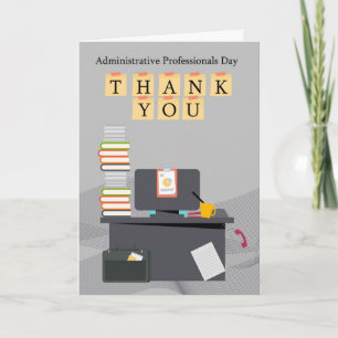 Administrative Professionals Day Thank You, Office You Card