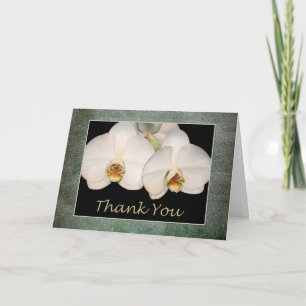 Administrative Professionals Day White Orchid Card