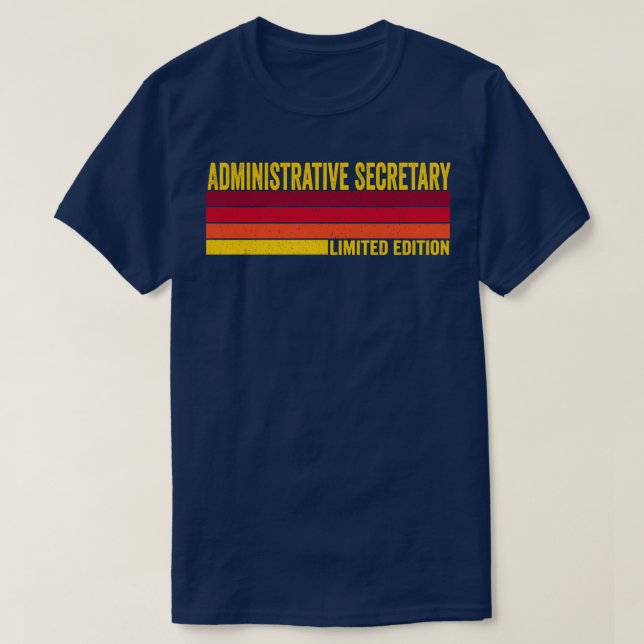 Administrative Secretary T-Shirt (Design Front)