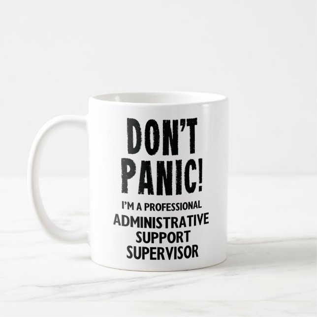 Administrative Support Supervisor Coffee Mug (Left)