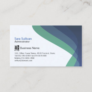 Administrator Business Management Blue Streams Card