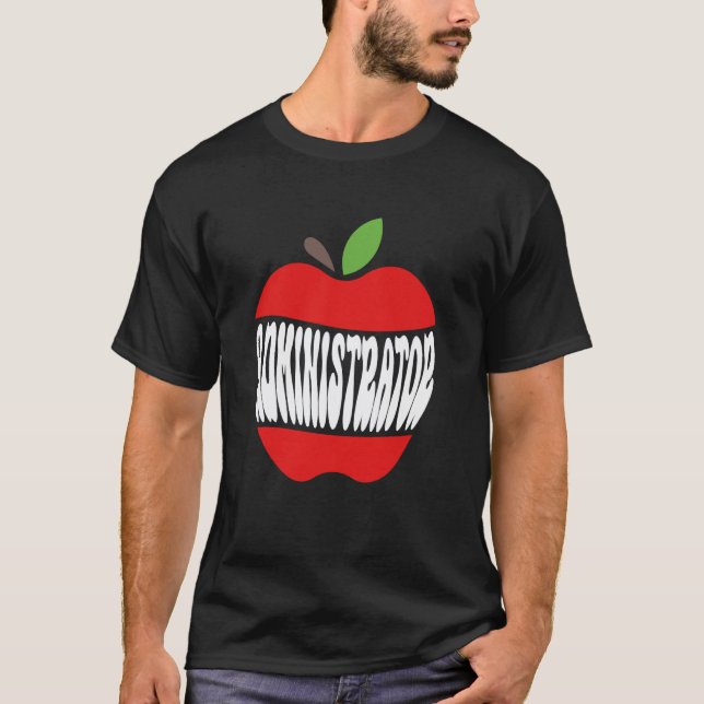 Administrator School Admin Principal Engineer Lead T-Shirt (Front)