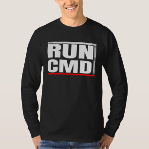 Admins Programmers Run CMD T-Shirt