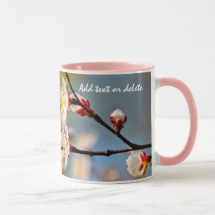 Admirable Japanese Apricot Flower Mug