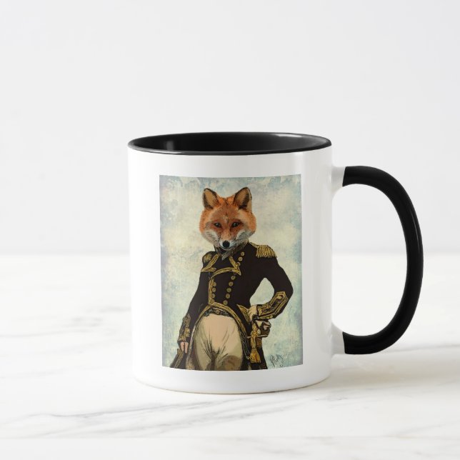 Admiral Fox Full 2 Mug (Right)