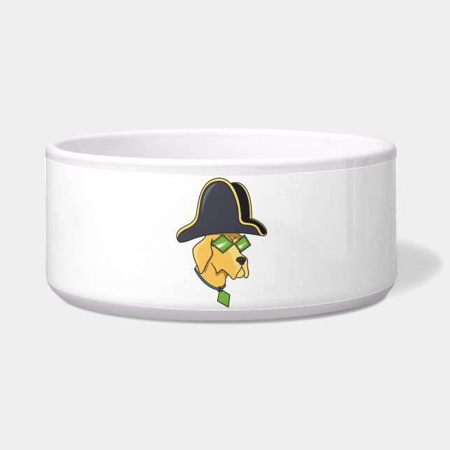Admiral Hi-Hat - FIC Large Dog Bowl  (Front)