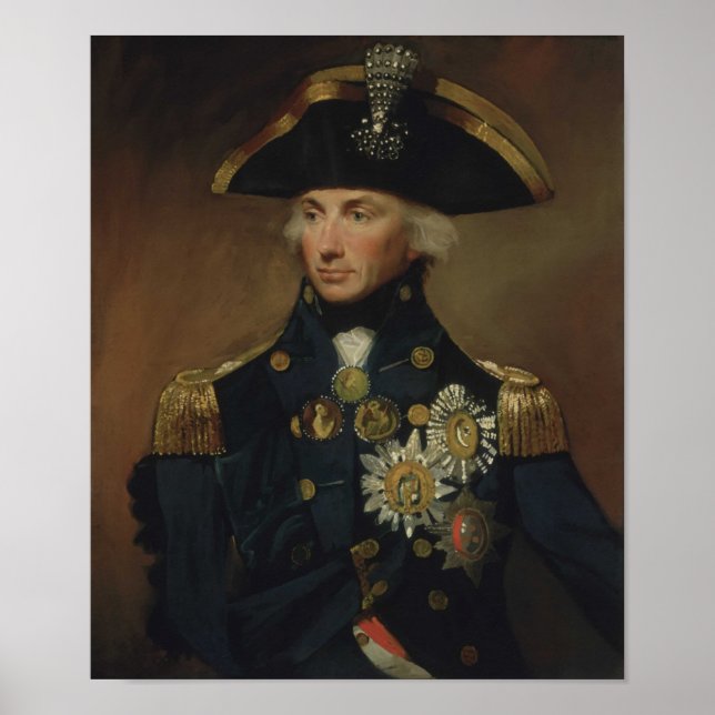 Admiral Horatio Nelson Poster (Front)