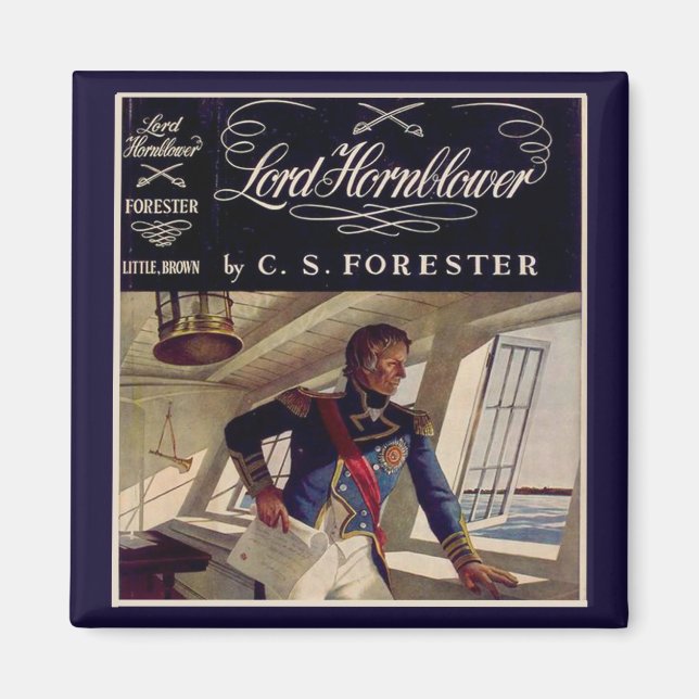 Admiral Hornblower Book Jacket Magnet (Front)