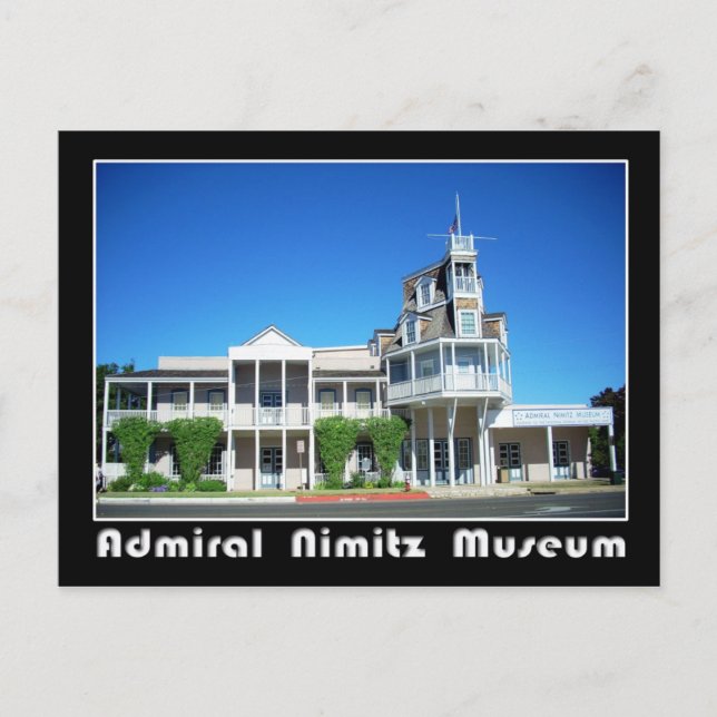 Admiral Nimitz Museum, Fredericksburg, Texas Postcard (Front)