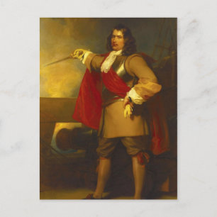 Admiral Robert Blake Postcard