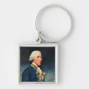 Admiral Samuel Hood, 1st Viscount Hood  1784 Key Ring