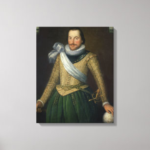 Admiral Sir Thomas Button (d.1694) Canvas Print