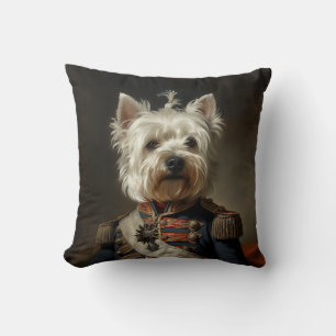 Admiral West Highland Terrier Cushion