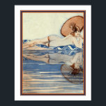 "Admiration" Art Deco Print by Jacque Declerc<br><div class="desc">1920's Paris Art Deco Print "Admiration" by Jacque Declerc-16x20</div>