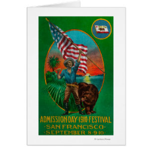 Admission Day Advertisment, State Festival