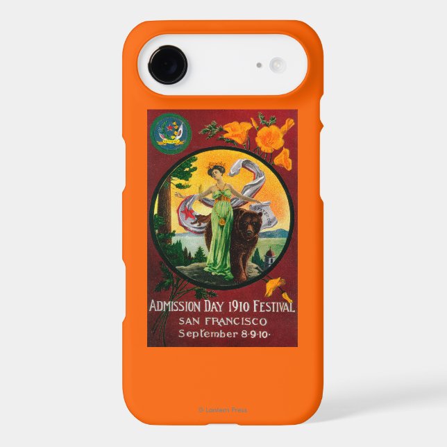 Admission Day Advertisment, State Festival Case-Mate iPhone Case (Back)