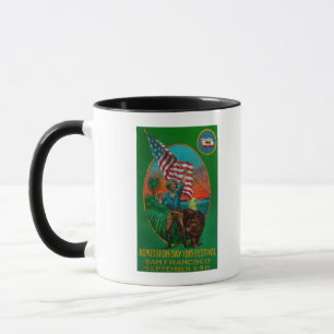 Admission Day Advertisment, State Festival Mug