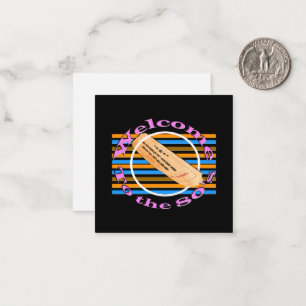 Admit one ticket - to the 80's  card