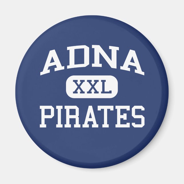 Adna - Pirates - Senior - Adna Washington Magnet (Front)