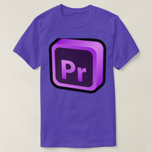 Adobe Premiere Pro 1 T-Shirt (Design Front)