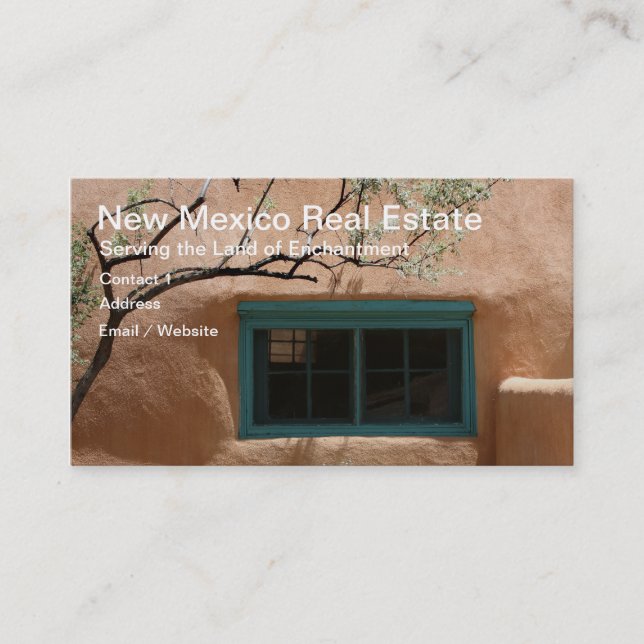 Adobe Window Appointment Card (Front)
