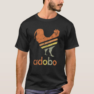 Adobo Chicken Animals Farmers Orange T-Shirt